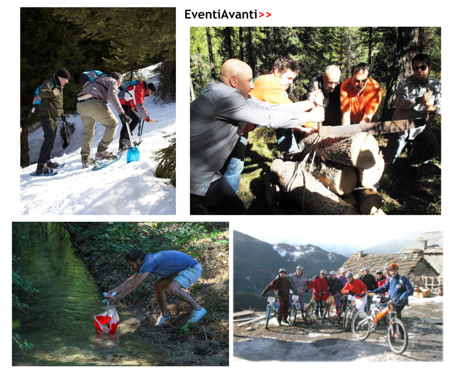Eventi di team building sportivo a terra
