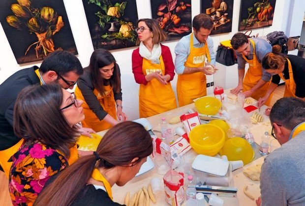 Attività di gruppo in cucina