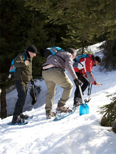 Team building in montagna